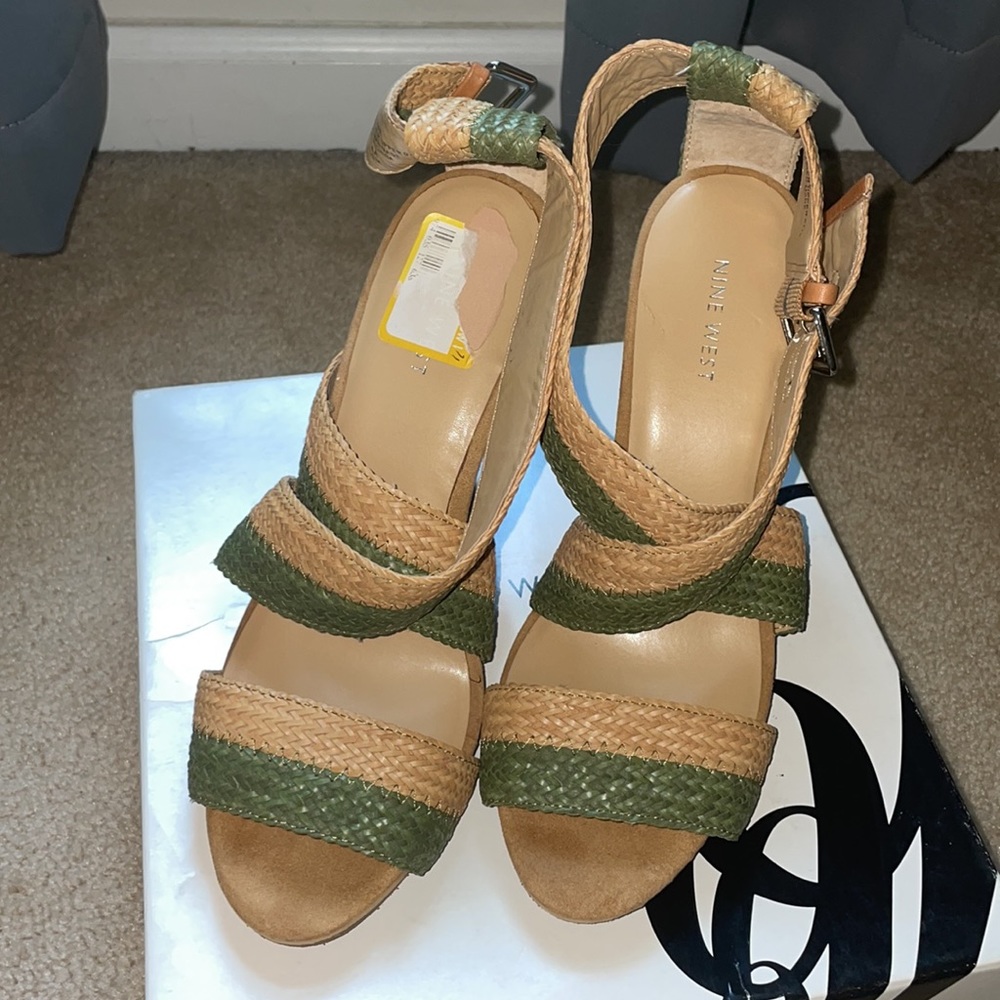 Braided X Neutral Heels - image 2